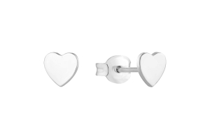 Kolczyki Mini Hearts Silver