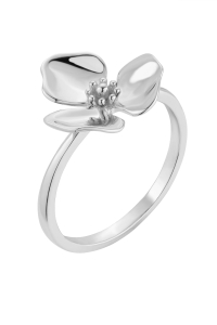 Pierścionek Mini Peony Silver