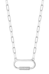 Naszyjnik Buckle Silver