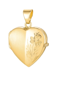 Locket Close Gold Pendant (14k Gold)