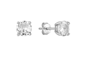 Kolczyki Glossy Silver