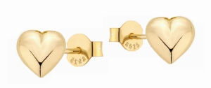 Love Earrings (14k Gold)