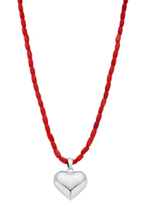 Fiery Silver Necklace