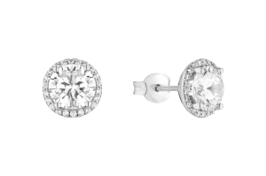 Royal Silver Earrings
