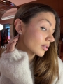 Kolczyki ear climbers ear cuff nausznice złote