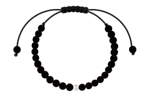 Bransoletka Granat Silver