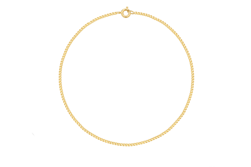 Bransoletka o splocie pancerki gold filled