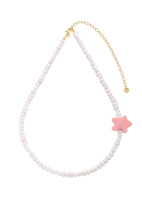 Naszyjnik Starfish Pink Gold