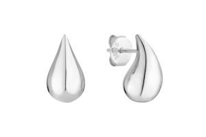 Kolczyki Mini Kropelki Droppy Silver