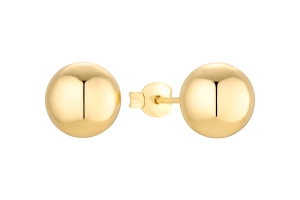 Kolczyki Kule Globe Gold