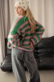 kolczyki w stylu Hailey Bieber paseczki blaszki