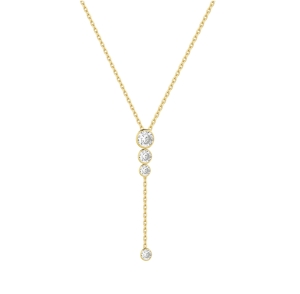 Naszyjnik Lariat Gems Gold