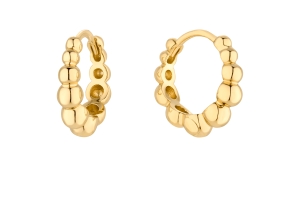 Bead Gold Earrings