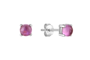 Kolczyki Berry Ametyst Silver