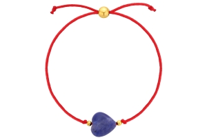 Bransoletka Breath z sodalitem Gold  