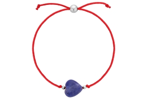 Bransoletka Breath z sodalitem Silver
