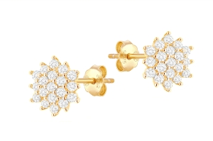 Kolczyki Monarch Classic Gold