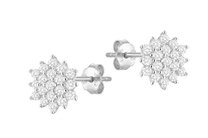 Kolczyki Monarch Classic Silver 