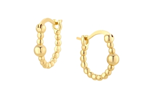 Kolczyki Loop kółeczka Gold