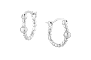 Kolczyki Loop kółeczka Silver