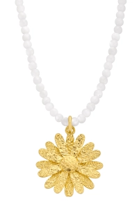Naszyjnik z masy perłowej Auburn Gold 