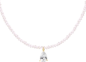 Pearls Peonies Gold Necklace (1)