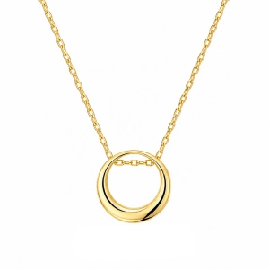 Naszyjnik z kółkiem Eclipse Gold  