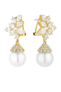 Kolczyki Hot Pearls Gold