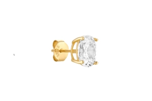 Kolczyk owalny Chic Small Gold