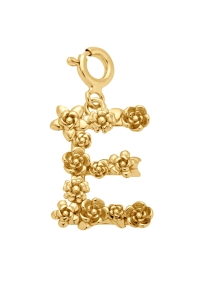 Zawieszka Letter Charms E Gold