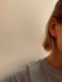 Kolczyki Mini Classic Hoops Silver