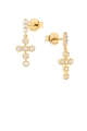 Kolczyki Hope Cross Gold