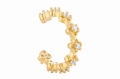 Nausznica Floweret Gold