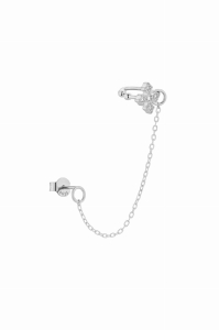 Kolczyk Bellis Chained Silver