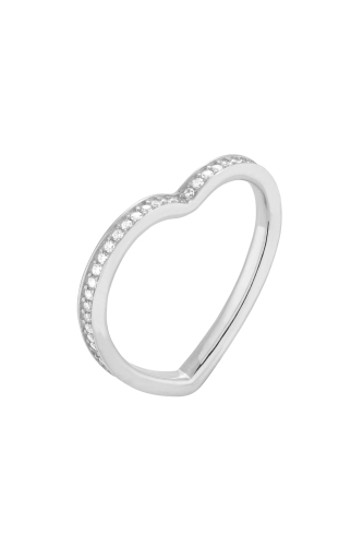 Pierścionek Heart Shaped Silver