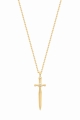 Naszyjnik Glaive Cross Gold