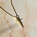 Naszyjnik Glaive Cross Gold