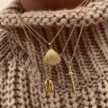 Naszyjnik Glaive Cross Gold