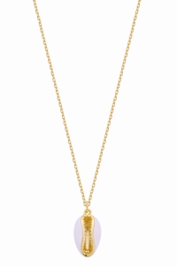 Naszyjnik White Shell Gold