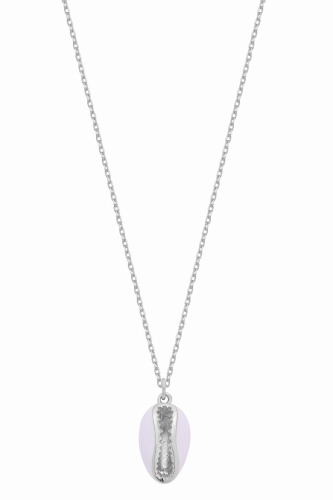 Naszyjnik White Shell Silver