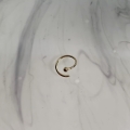 Kolczyki Mini Spiral Hoops Gold