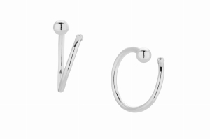 Kolczyki Mini Spiral Hoops Silver