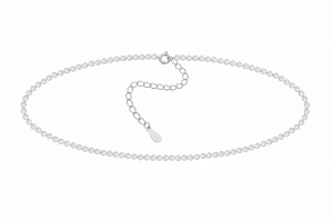 Choker Disco Balls Silver
