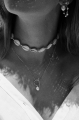 Choker Cowrie Shells Silver