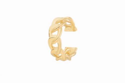 Nausznica Tiny Chain Gold