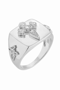 Pierścionek Gothic Signet Silver
