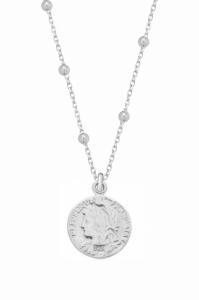 Naszyjnik Mini Coin Silver