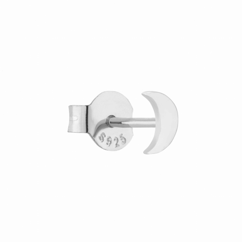 Kolczyk Little Moon Silver