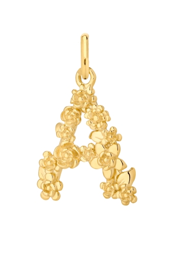 Zawieszka A Blossom Letter Gold