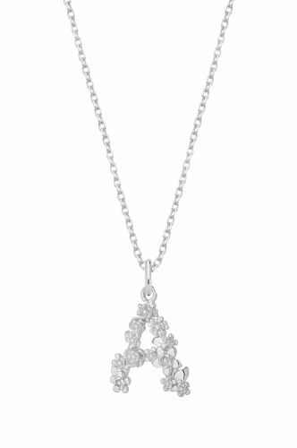 Naszyjnik Blossom Letter Silver